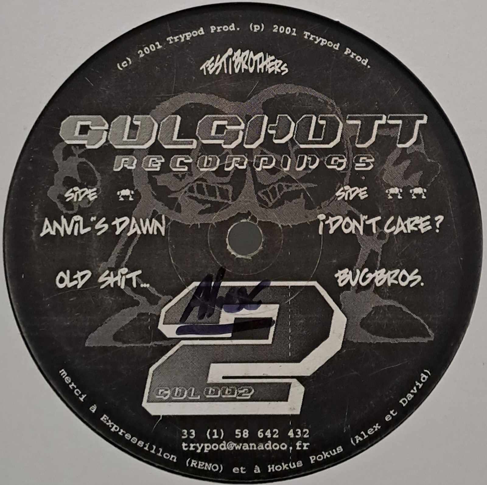 Golghott 02 - vinyle hardcore